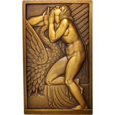 Francia, Medal, Leda and the swan, 1925, Lavrillier, SPL, Bronzo