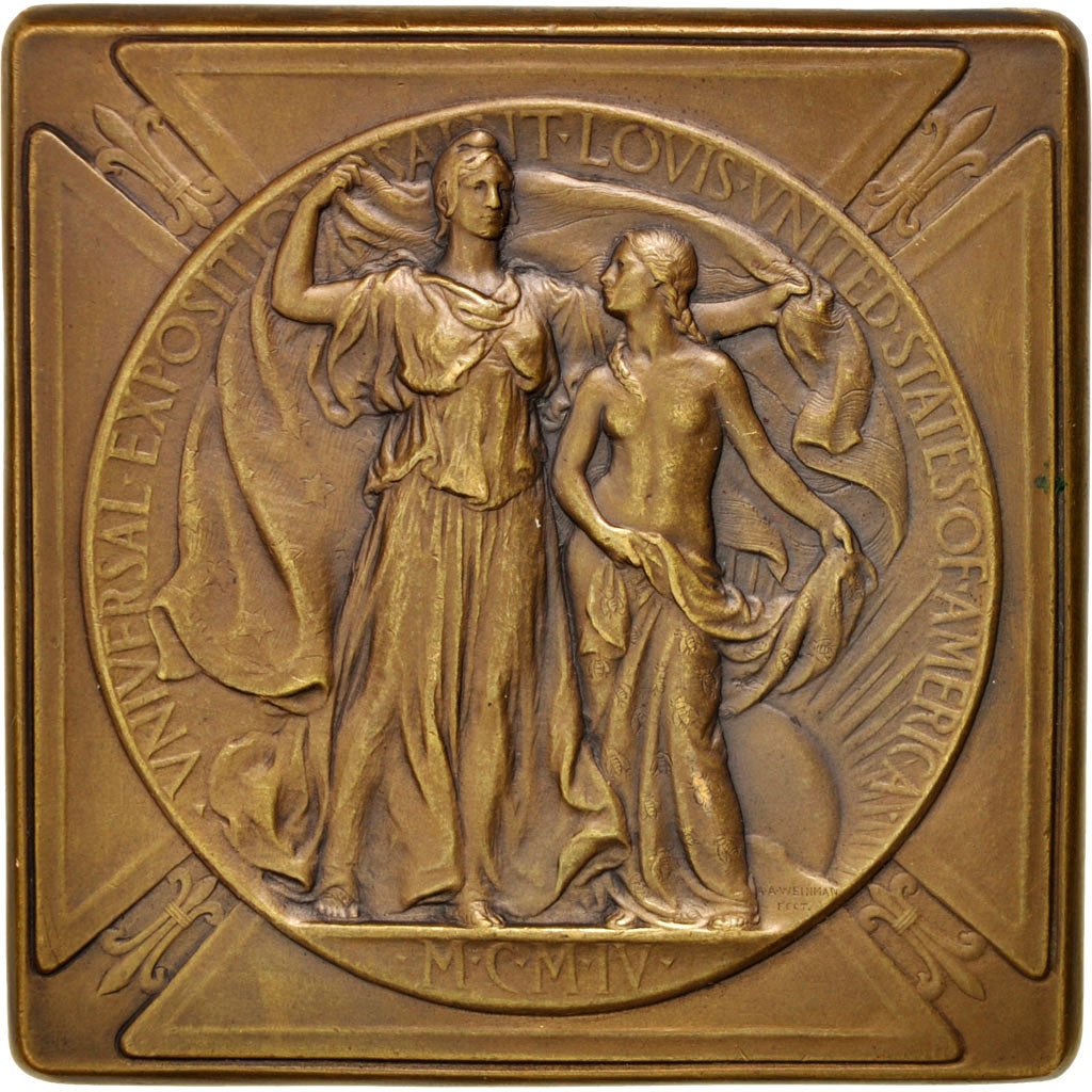 United States of America, Louisiana Purchase Exposition, Medal, 1904