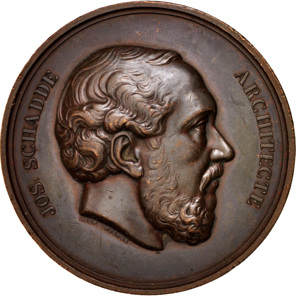 België, Medal, Anvers stock market inauguration, Arts & Culture, 1872, Wiener
