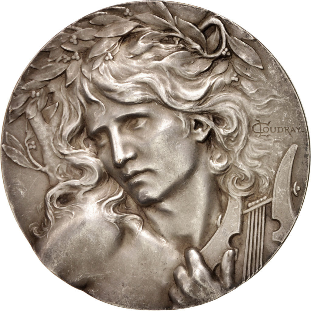 France, Arts & Culture, Medal, AU(55-58), Coudray, Bronze, 68