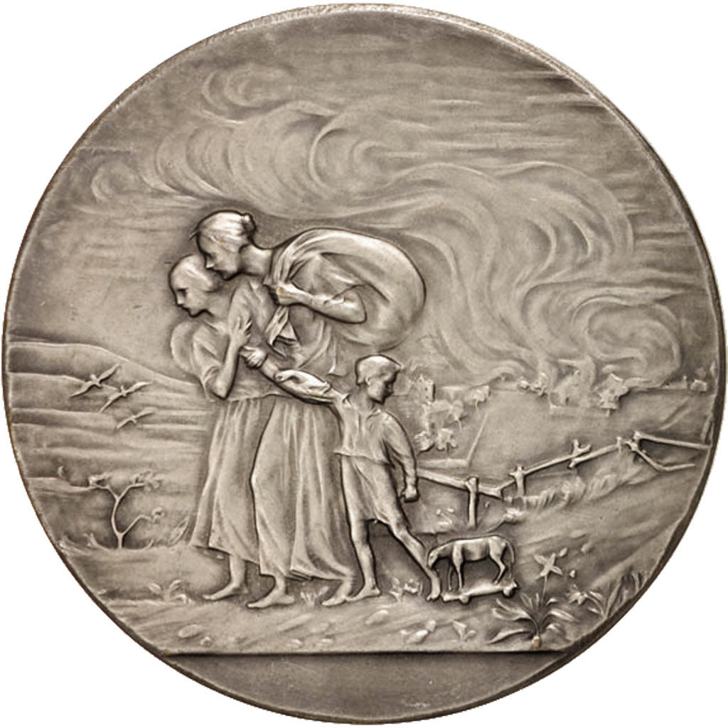 Francia, Medal, Oeuvre Nationale des orphelins de la guerre, Politics, Society