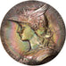France, Banque de France centenary, History, Medal, 1900, AU(50-53), Roty