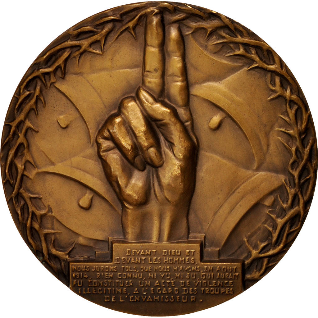 France, Medal, Dinant, History, AU(50-53), Bronze