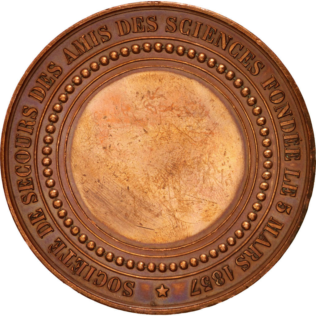 France, Medal, Société de secours des amis des Sciences, Sciences &