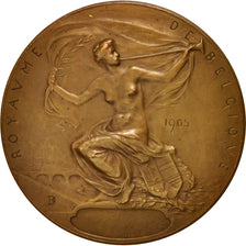 Bélgica, Medal, Liege World Exhibition, Sciences & Technologies, 1905, EBC