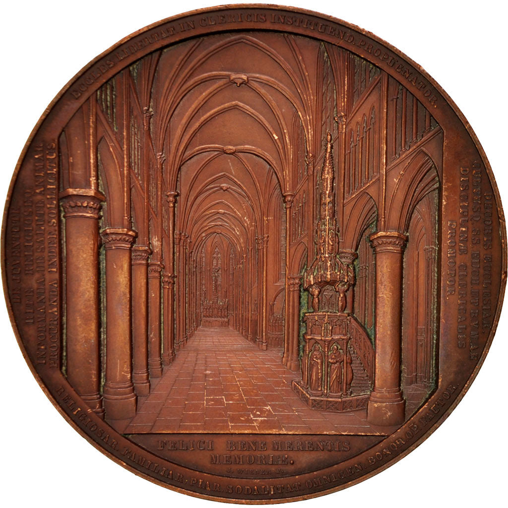Belgium, Medal, Cornelius Richard Anton van Bommel (1790-1852), Bishop of