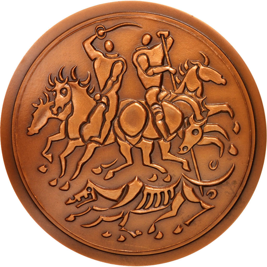 Frankreich, Medal, Apocaypse, Religions & beliefs, 1978, Louis Leygue, UNZ