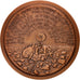 France, Medal, Mars first photograph by Viking 1 probe, History, 1979, Baumel J.