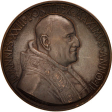 Vatican, John XXIII, Religions & beliefs, Medal, AU(55-58), Mistruzzi