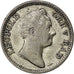 GERMAN STATES, 3 Kreuzer, 1834, KM #199, VF(30-35), Silver, 1.12