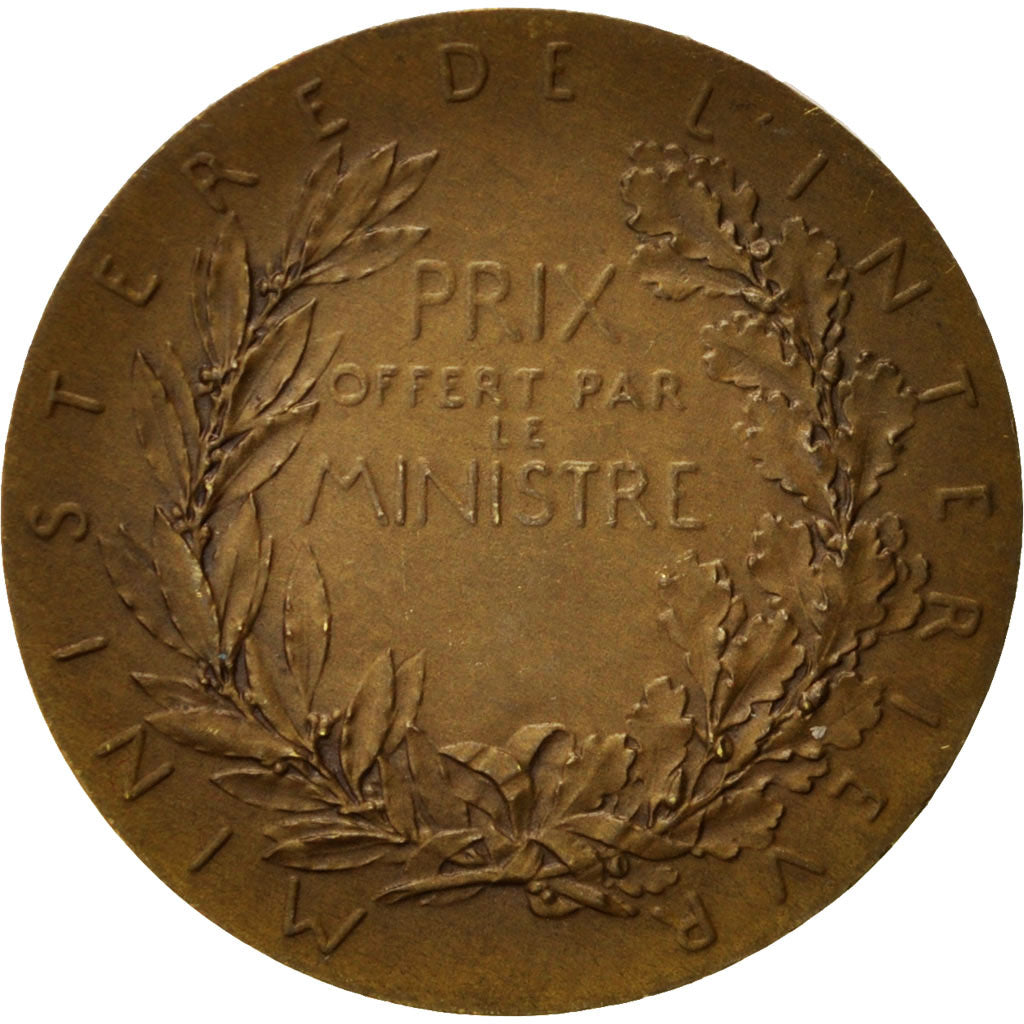 Frankreich, Ministère de l'Intérieur, Politics, Society, War, Medal, Not Ap...