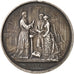 France, Wedding medal, Religions & beliefs, Medal, SUP, Vernon, Argent, 34