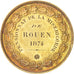France, Rouen Mercy Boarding school, Arts & Culture, Medal, 1874, MS(63)