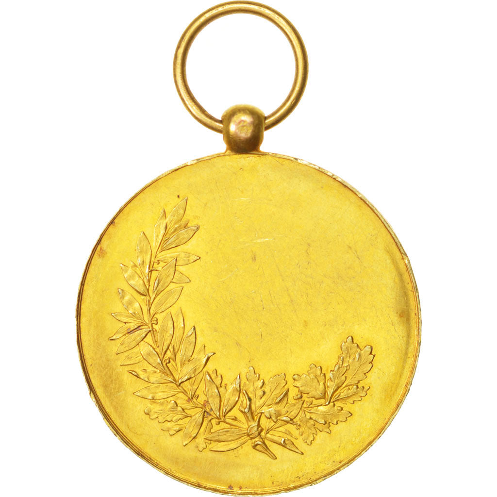 France, Ville de Cambrai, Politics, Society, War, Medal, AU(55-58), Vermeil, 28