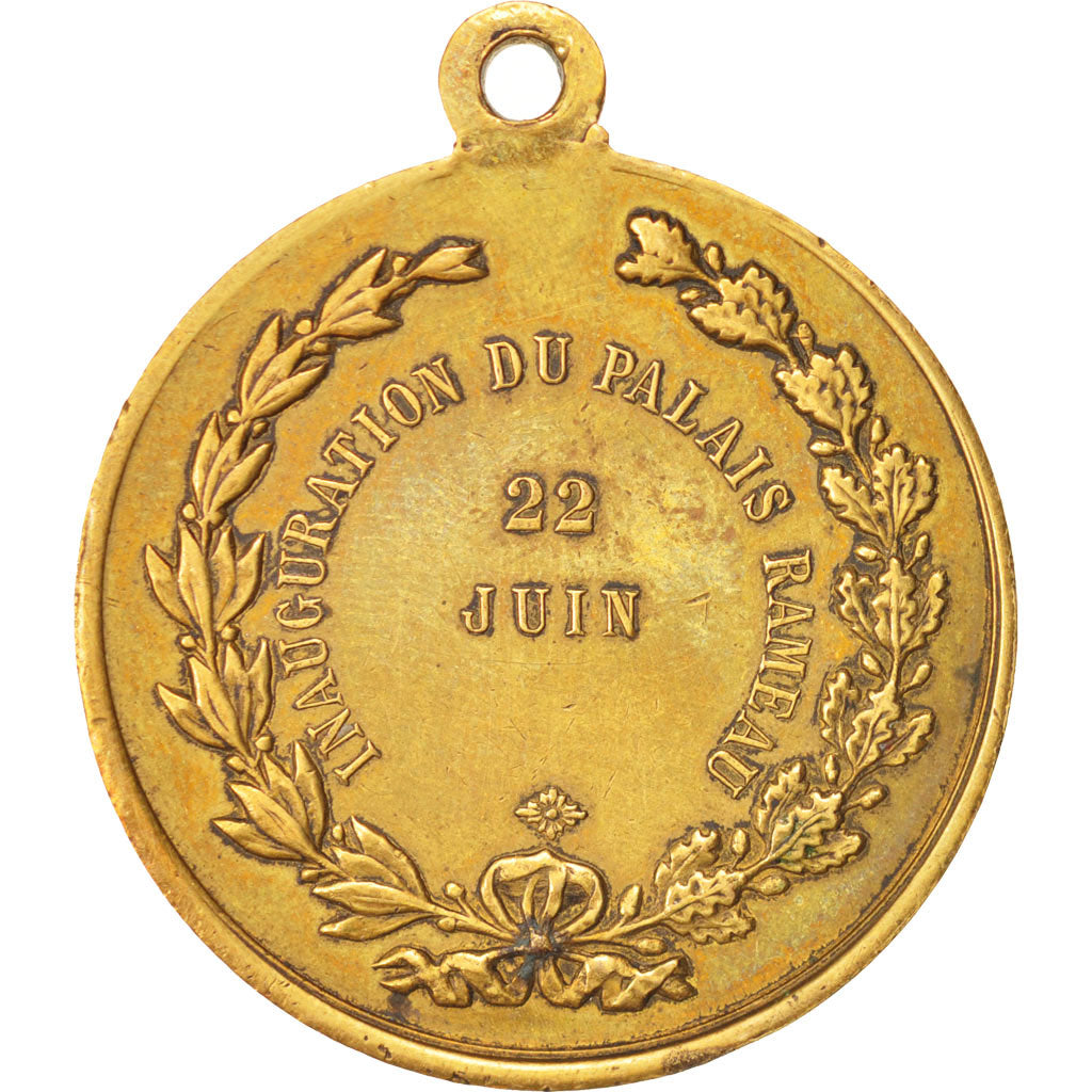 France, Palais Rameau, Lille, Sciences & Technologies, Medal, 1879, AU(55-58)