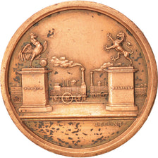 Frankreich, North of France Railway, Railway, Medal, 1846, AU(55-58), Lecomte...