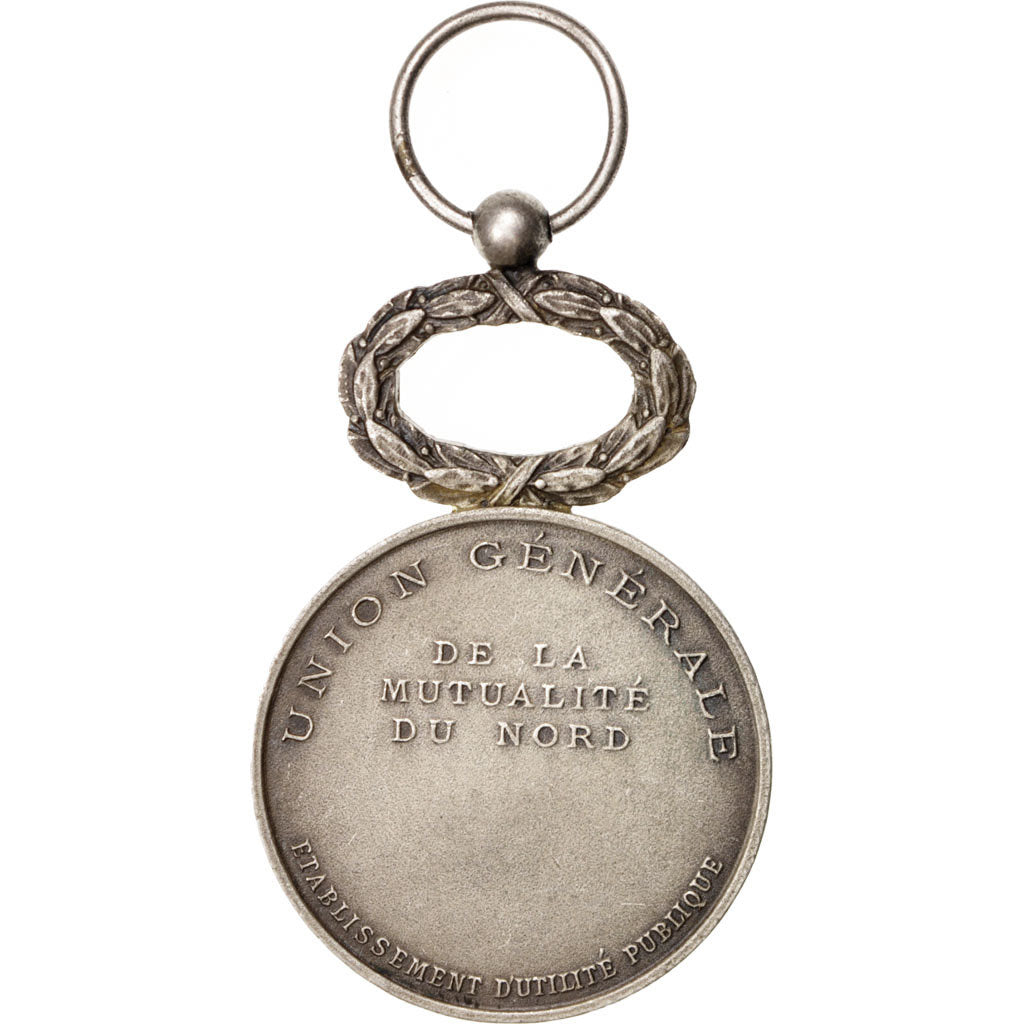 Francia, Medal, Union Générale de la Mutualité du Nord, Politics, Society