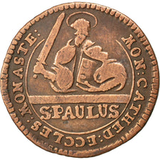 GERMAN STATES, 3 Pfenning, 1753, KM #430, VF(30-35), Copper, 4.00