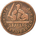 GERMAN STATES, 3 Pfenning, 1753, KM #430, VF(30-35), Copper, 4.00