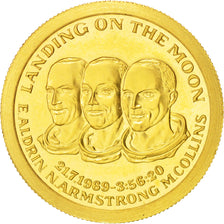 France, Medal, Landing on the Moon, History, 1969, Monnaie de Paris, MS(63)