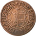 GERMAN STATES, 3 Pfennig, 1761, KM #129, EF(40-45), Copper, 22.5, 2.14