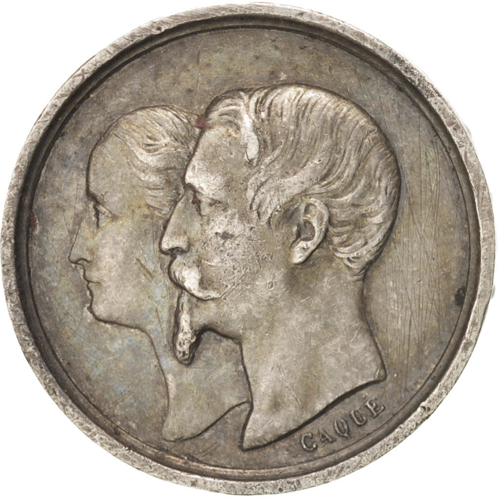 France, Medal, Napoléon III, Imperial prince birth, Second French Empire
