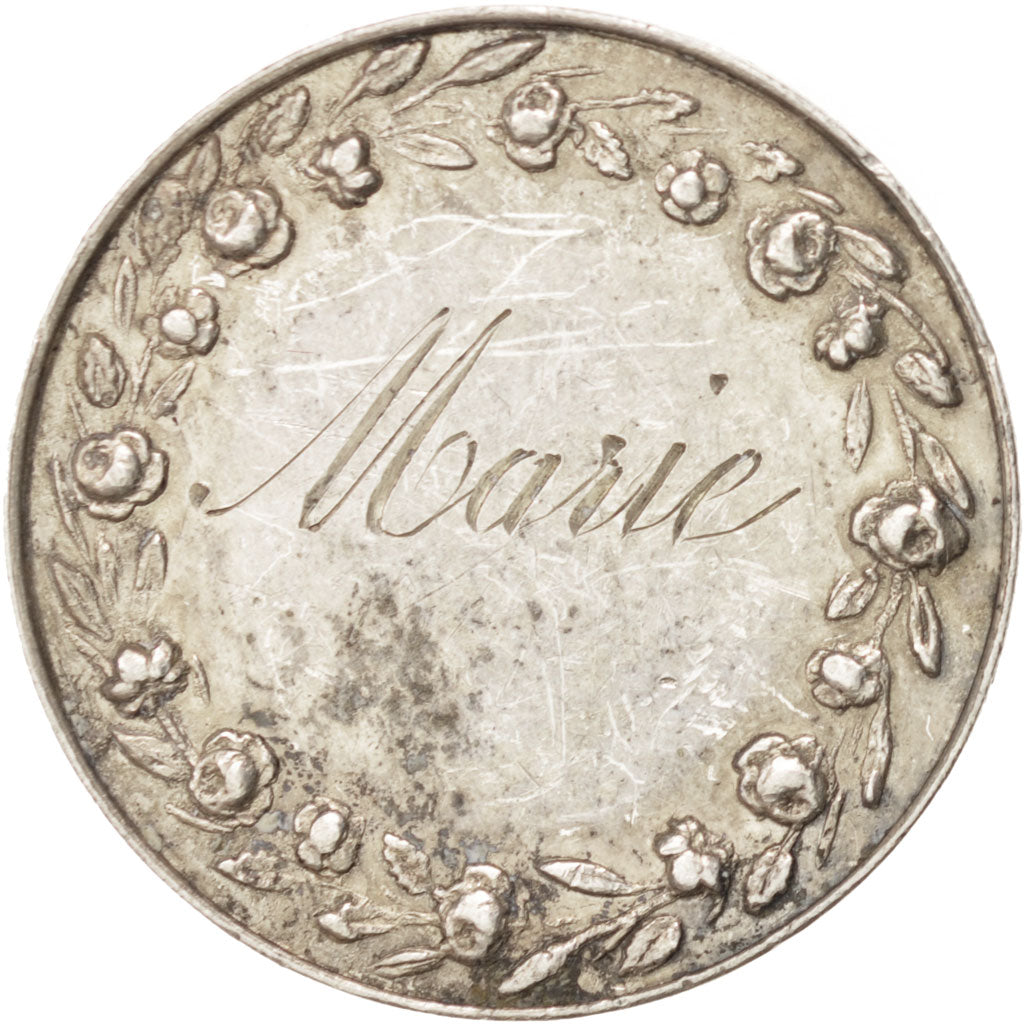 France, Wedding medal, Religions & beliefs, Medal, AU(50-53), Silver, 20