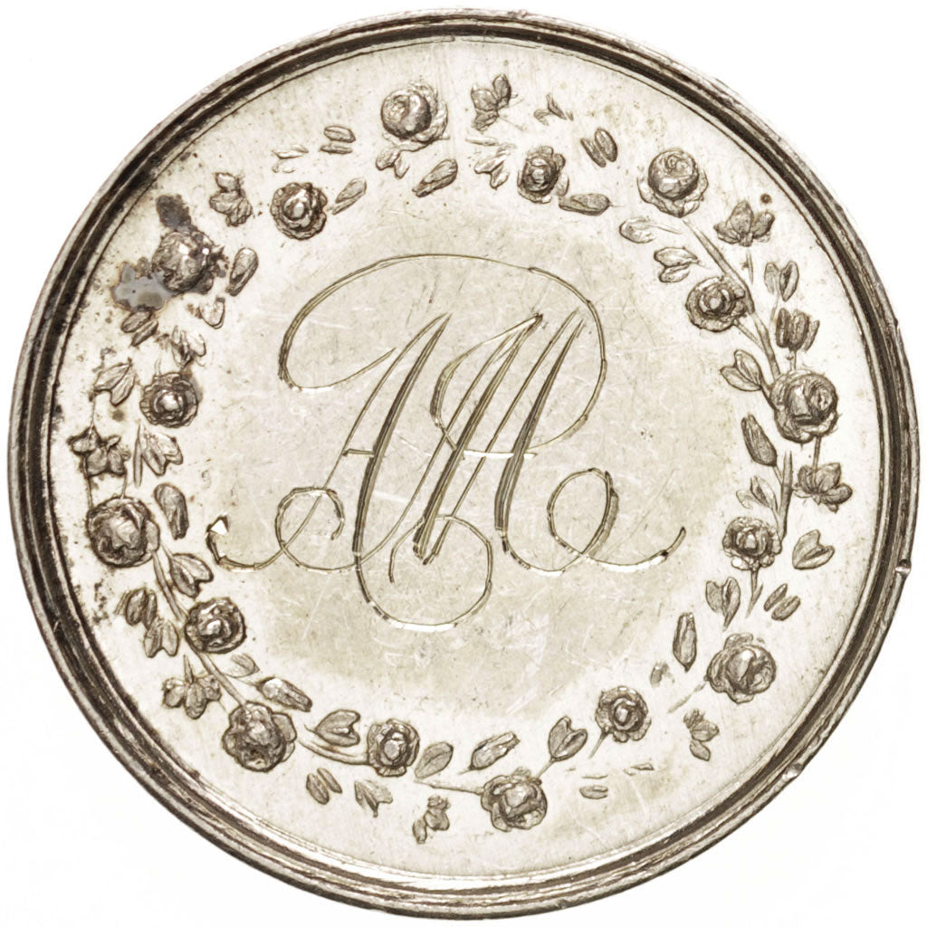 France, Medal, Wedding medal, Religions & beliefs, AU(55-58), Silver