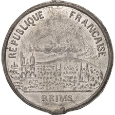 France, Medal, Proclamation de la République à Reims, History, 1848, TTB+, Tin