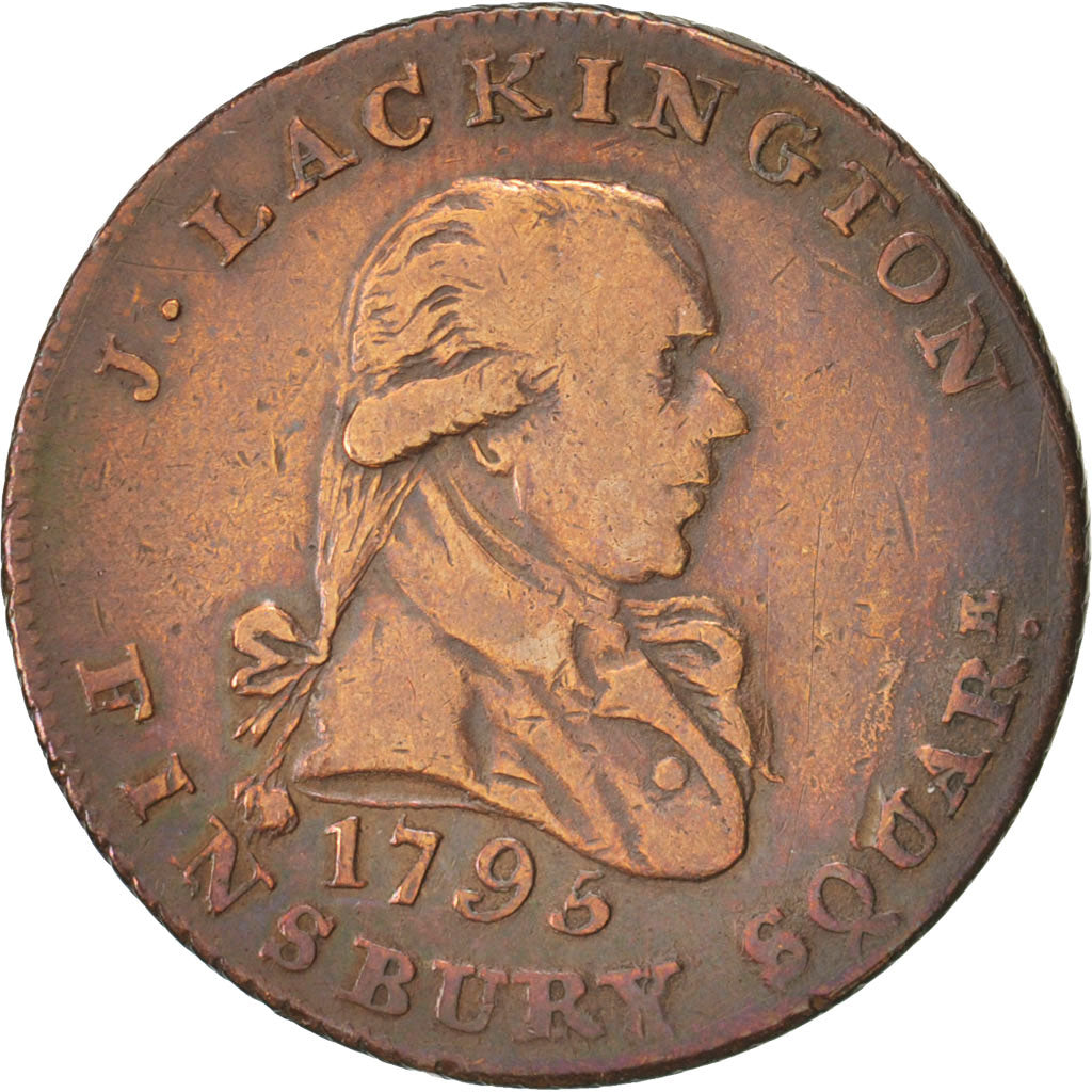 Great Britain, Token, Trades, Lackington and Allen's Book Shop London, 1795