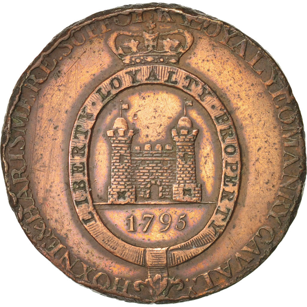 Grande-Bretagne, Trades, Tallant's Hoxne Suffolk Yeoman & Horse, Token, 1795,...