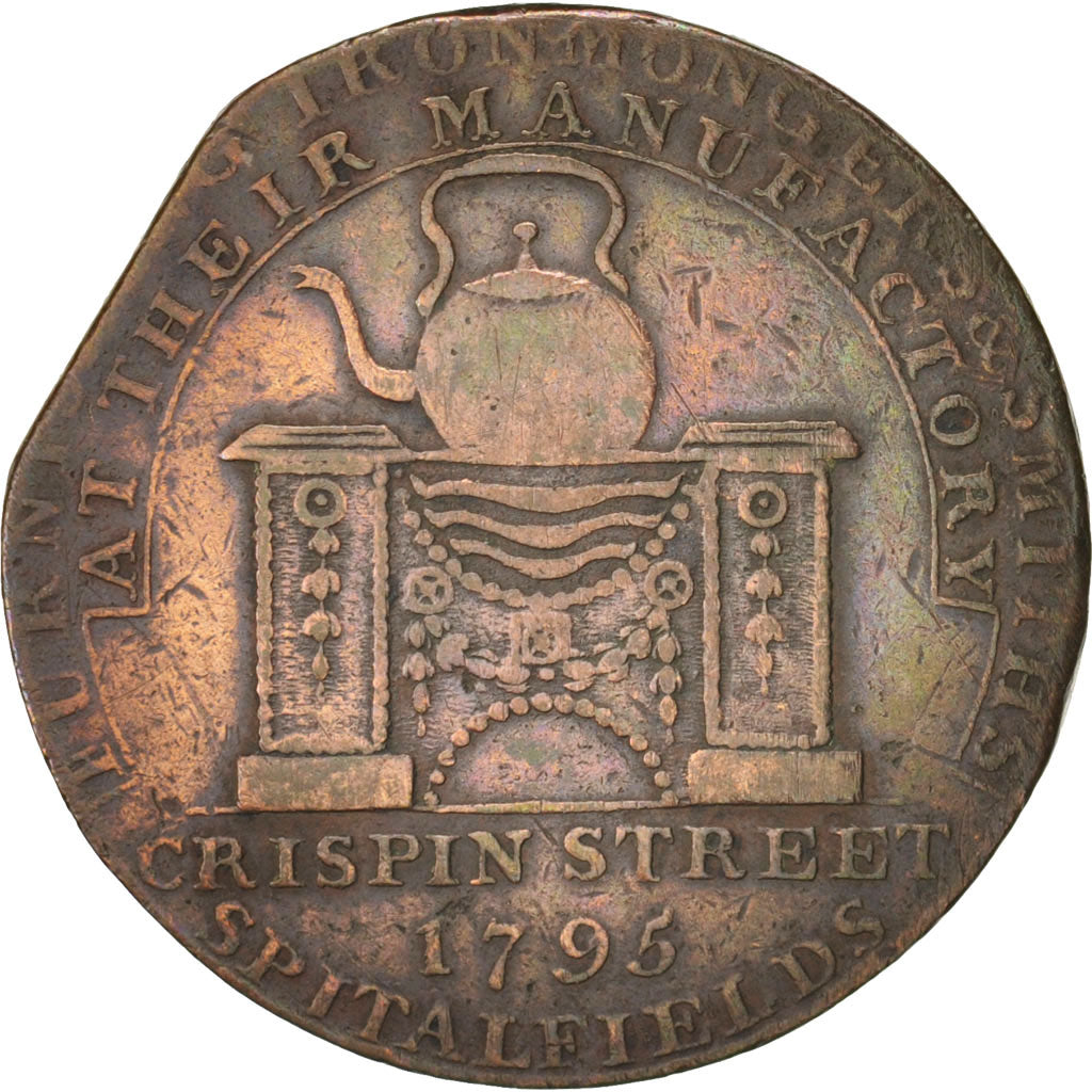 Great Britain, Token, Great-Britain, Furnishing ironmongers & Smiths at their