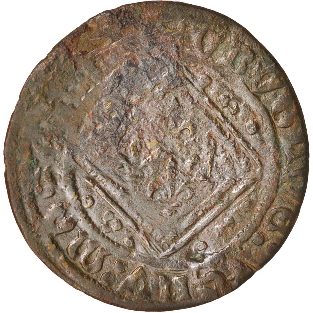 France, Token, token count, Jeton à la nef, VF(20-25), Brass