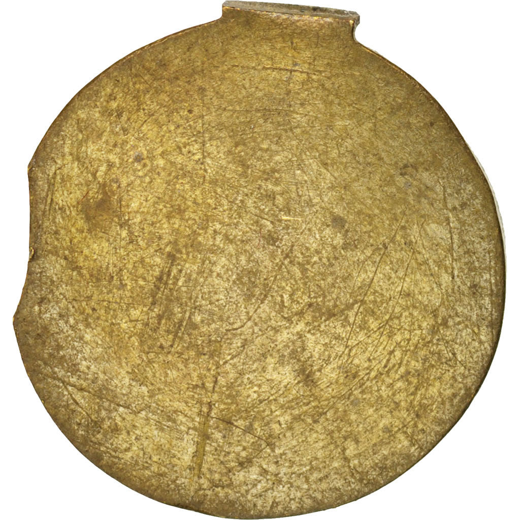 France, Royal, Henri V de France, Token, 1832, AU(55-58), Copper, 17