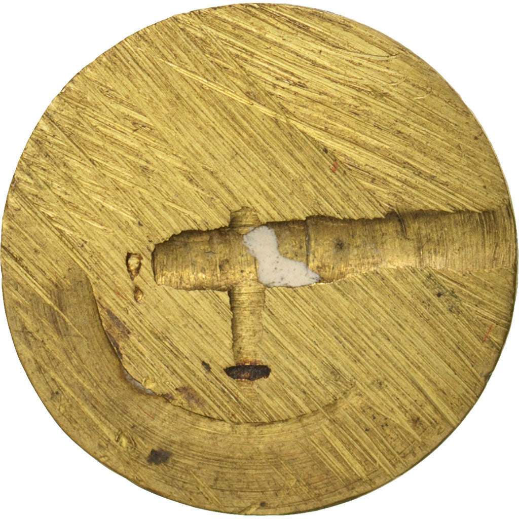 France, Royal, Imperial eagle, Token, AU(50-53), Brass, 15
