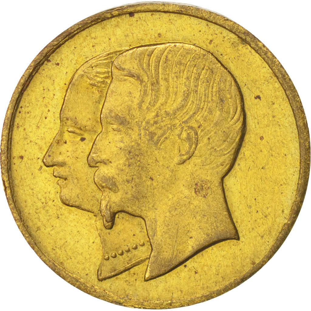 Francia, Token, Second Empire, Imperial wedding, 1853, BB+, Ottone
