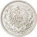 Coin, GERMANY - EMPIRE, 1/2 Mark, 1915, Berlin, MS(63), Silver