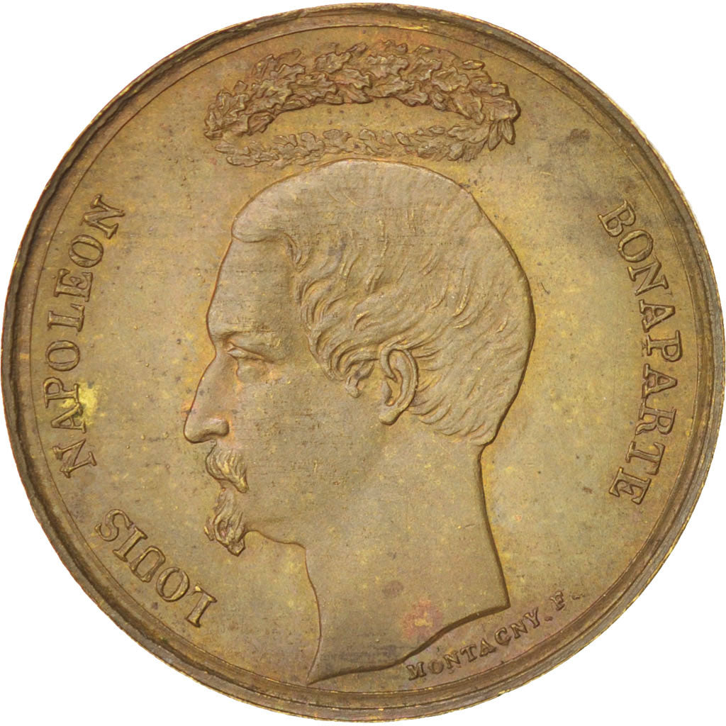 France, Louis Napoléon Bonaparte, French Second Republic, Token, 1848