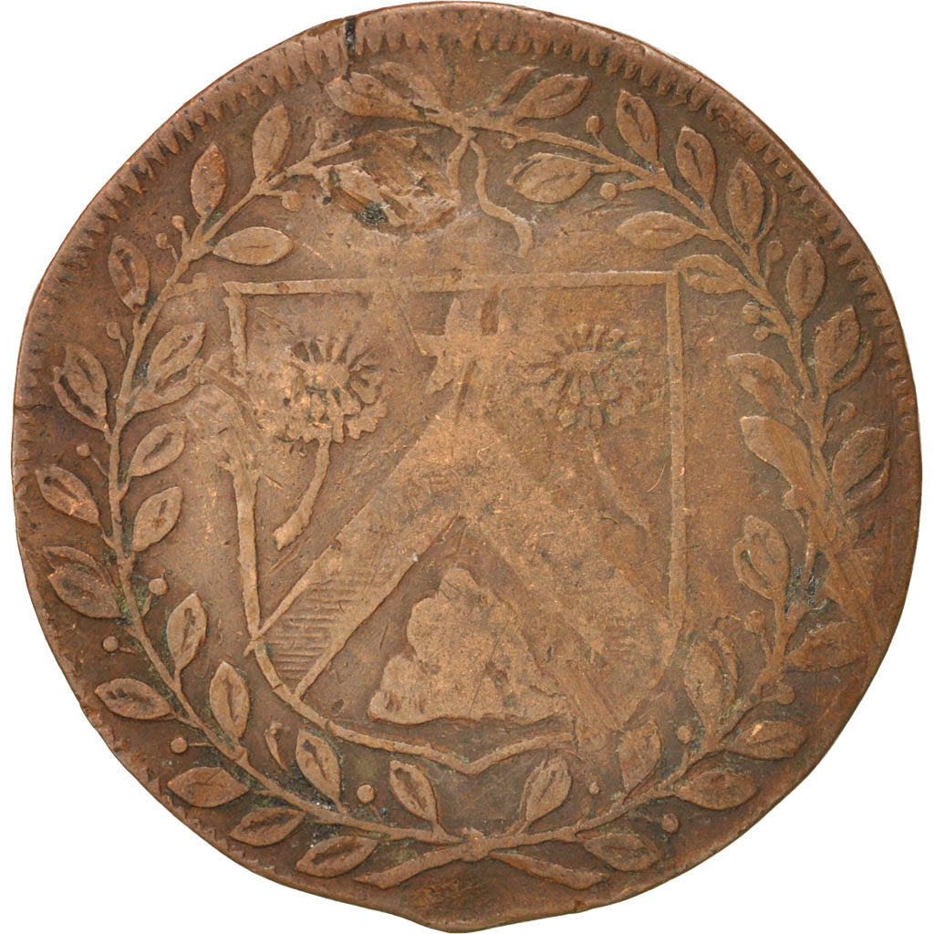 France, Token, Royal, Languedoc, Arnaud d'Andilly, EF(40-45), Copper