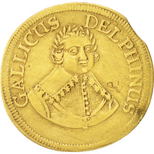 France, Royal, Dauphin, Token, AU(55-58), Brass, 25