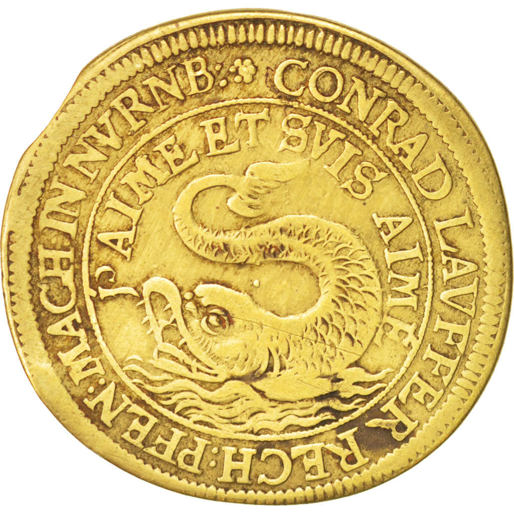 France, Royal, Dauphin, Token, AU(55-58), Brass, 25