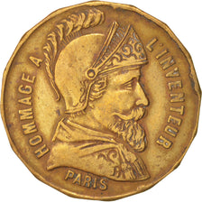 France, Token, Trades, Crayons Mengin, AU(55-58), Brass