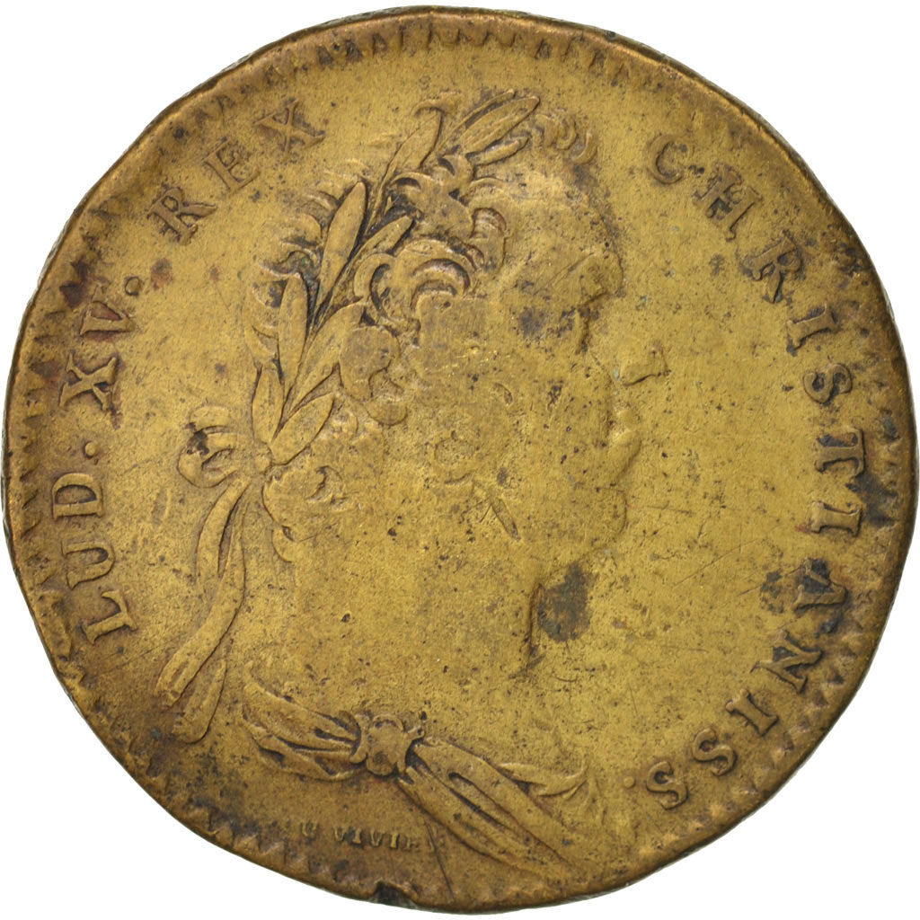 Frankreich, Royal, États d'Artois, Louis XV, Token, F(12-15), Brass, 31