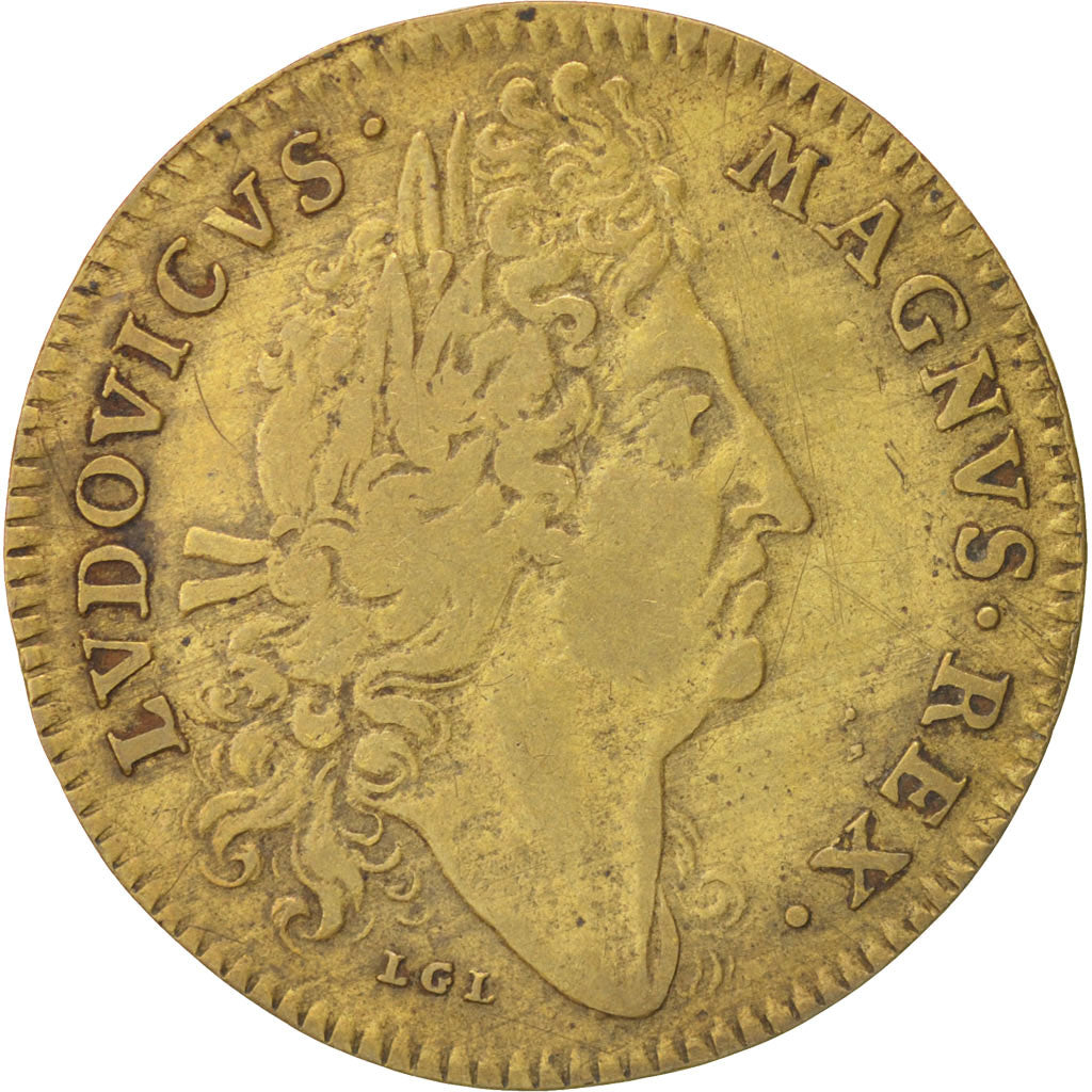 Francia, Token, Royal, Louis XIV, BB+, Ottone