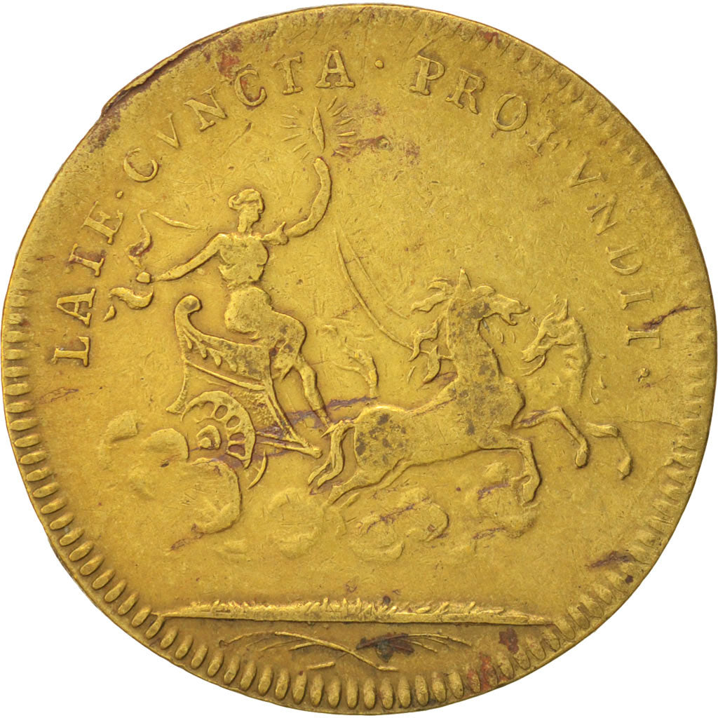 France, Token, Royal, Louis XV, EF(40-45), Brass