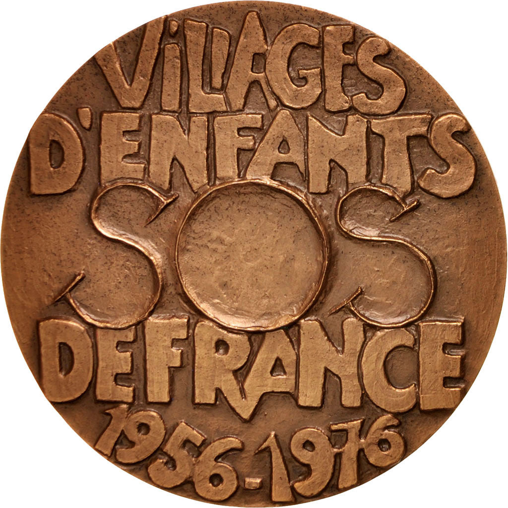 Francia, Medal, Villages d'enfants de France 1956-1976, Politics, Society, War