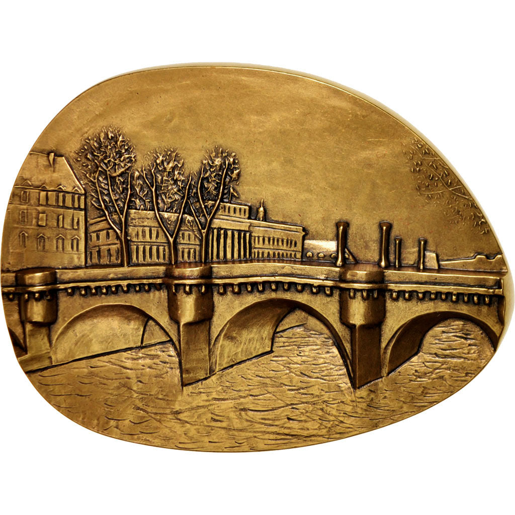 Francia, Medal, Au coeur de Paris, Arts & Culture, Jacques Birr, SPL, Bronzo