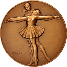 France, Dance, Arts & Culture, Medal, 1982, MS(63), M. Tobon Mejia, Bronze, 59