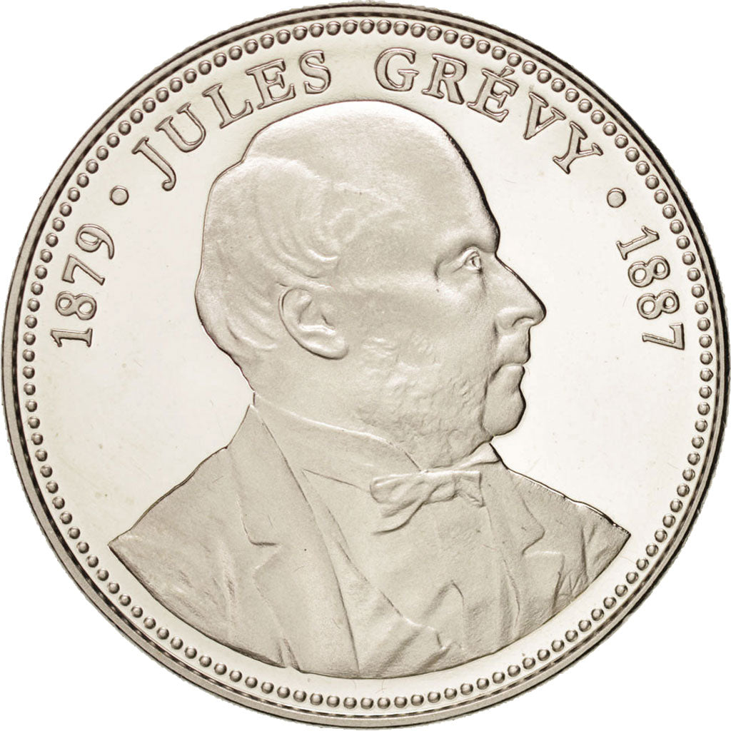France, Medal, Les Présidents de la République, Jules Grévy, History, MS(63)