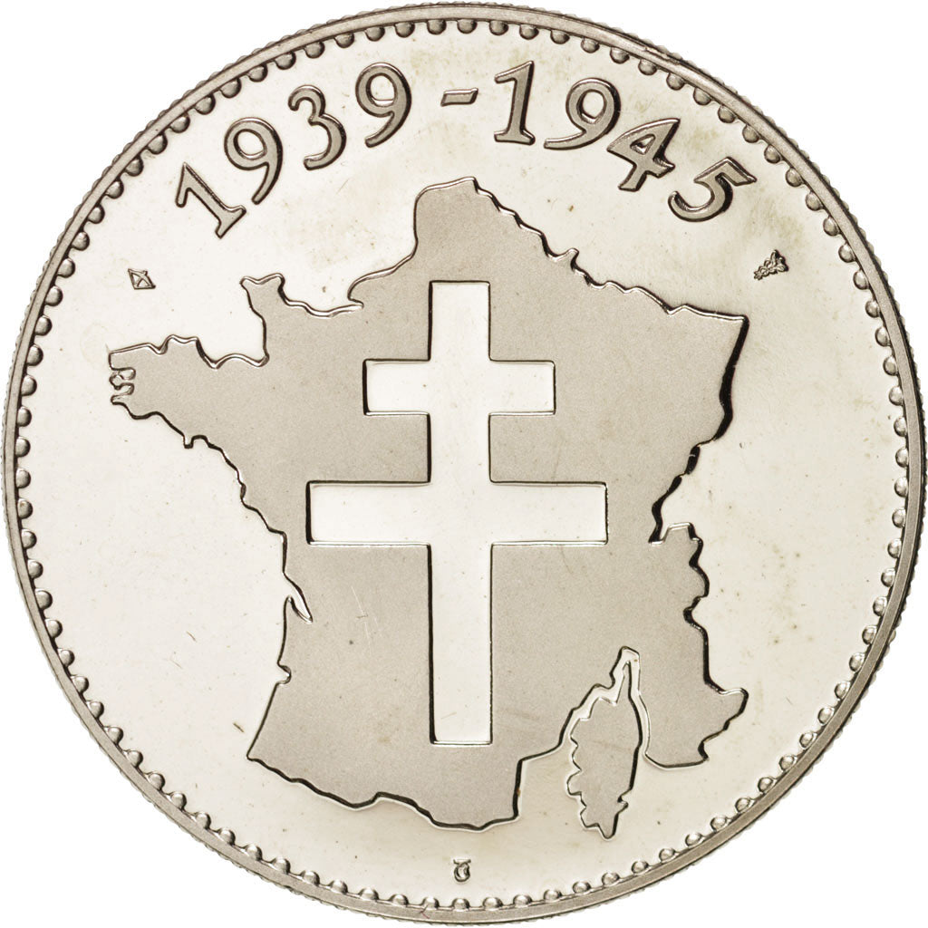 France, 1939-1945, MacArthur, 2 septembre 1945, History, Medal, MS(65-70)